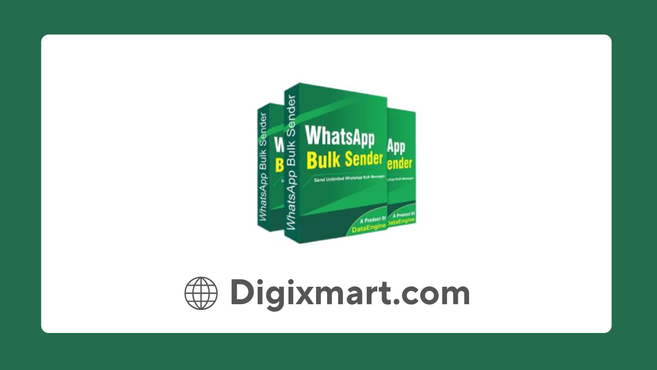 Buy WhatsApp Bulk Sender PRO – WA Blast Premium Plus | DigiXMart